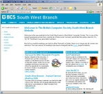 British Computer Society (South West Branch) Web Site